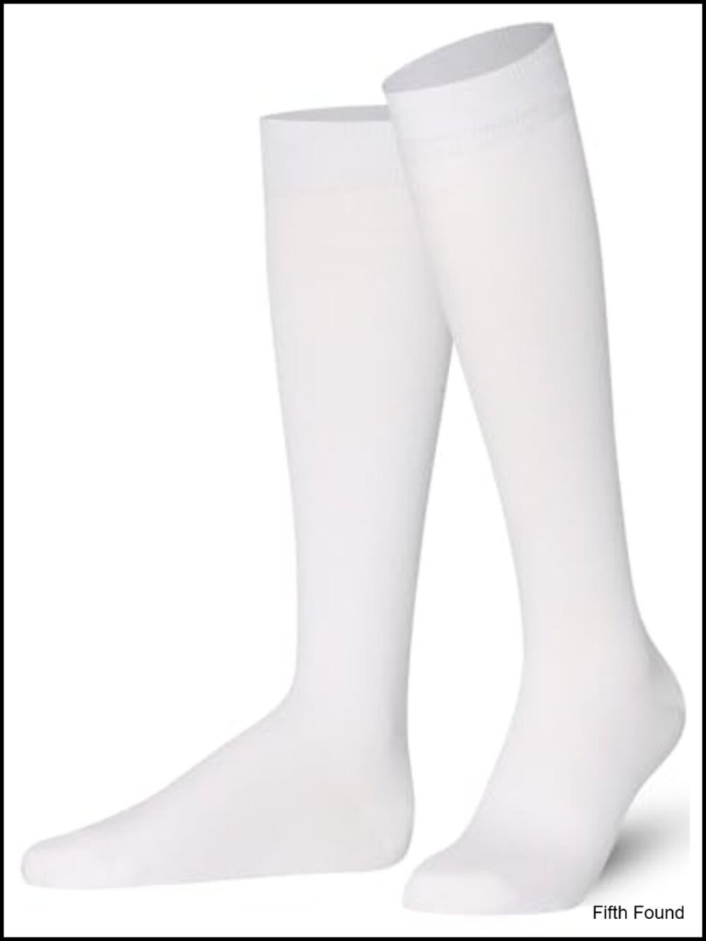 Knee High Socks Combed Cotton Seamless Toe Tall Long Womens